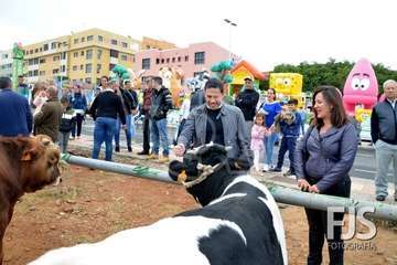 Los Llanos de Telde, en el día grande de sus fiestas patronales de 2019 (Foto Francisco Javier Santana)